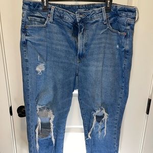 Old Navy high rise OG straight secret slim pockets